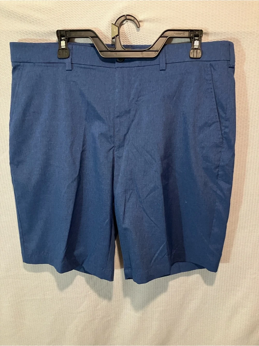 Grand Slam Navy Flat-Front Men's Shorts